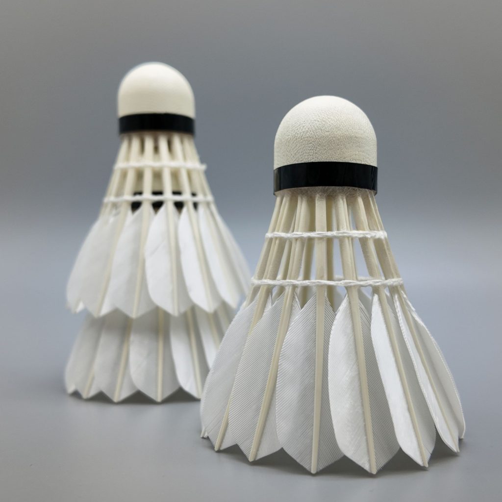Feather Shuttlecock Goose Feather Match Quality Durable Perfect Flight