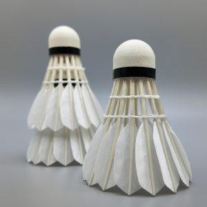 Feather Shuttlecock Goose Feather Match Quality Durable Perfect Flight