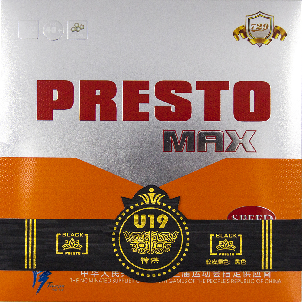 Friendship 729 Presto Max Speed